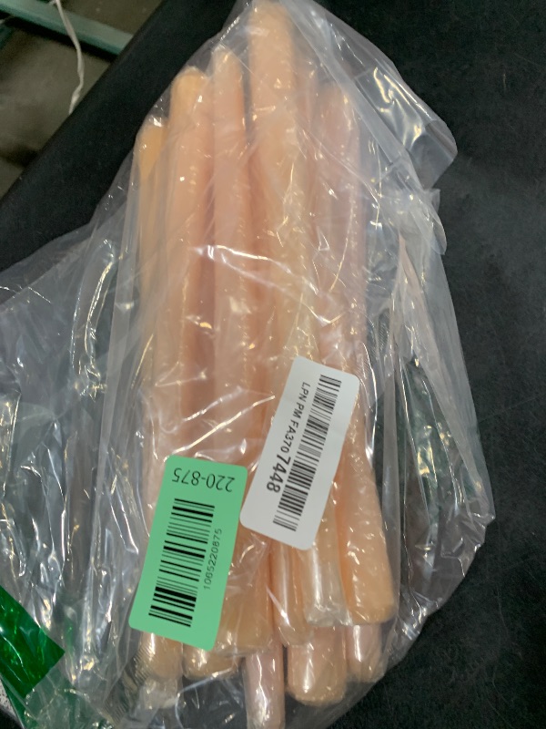 Photo 1 of 10 Inch Baby-Pink Taper Candles for Home Decoration, 10 Pack Unscented Candlesticks for Dinner Wedding Party, Smokeless and Dripless Candle Sticks