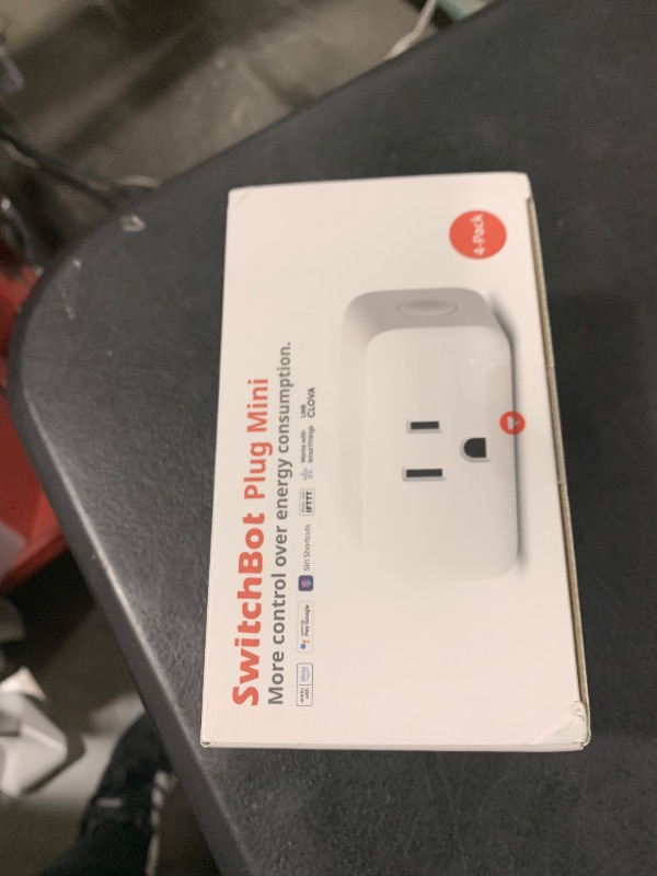 Photo 1 of ?2025 New? SwitchBot Smart Plug Mini 15A(4 Pack), Energy Monitor, Smart Home WiFi(2.4GHz) & Bluetooth Outlet, Compatible with Alexa & Google Home, APP Remote Control & Timer Function, No Hub Required
