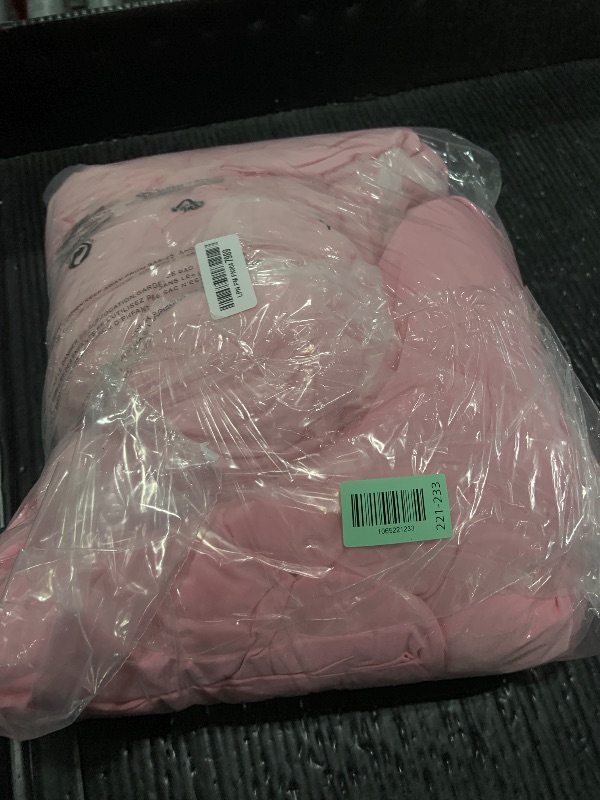 Photo 1 of Yoquare 2-Pack Pink 2-in-1 Tulle Tablecloth for 8-Foot Rectangular Table – Stretch Fitted Table Skirt & Cover for Baby Shower, Bridal, Birthday, Princess Party