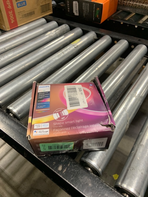 Photo 1 of Philips Hue Indoor 3-Foot Smart LED Light Strip Extension - Flowing Multicolor Effect - Requires Base Kit - 1 Pack - Control with Hue App - Works with Alexa, Google Assistant and Apple HomeKit