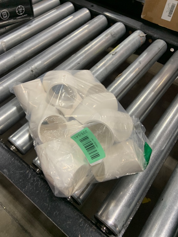 Photo 1 of 1-1/2" 45 Degree PVC 2 Way Elbow Fitting, 10 Pcs Angle Pipe Connectors, Schedule 40 Furniture Grade Fittings for Building PVC Furniture DIY Garden Structures and Frames