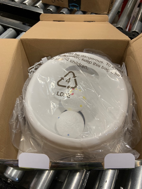 Photo 1 of RERBIO Dog Ball Thrower Launcher, Automatic Ball Launcher for Dogs, 3 Adjustable Distance Settings, Indoor OutdoorInteractive Toy, with 3 2.3-inch Balls, Small/Medium Sized Dog Thrower