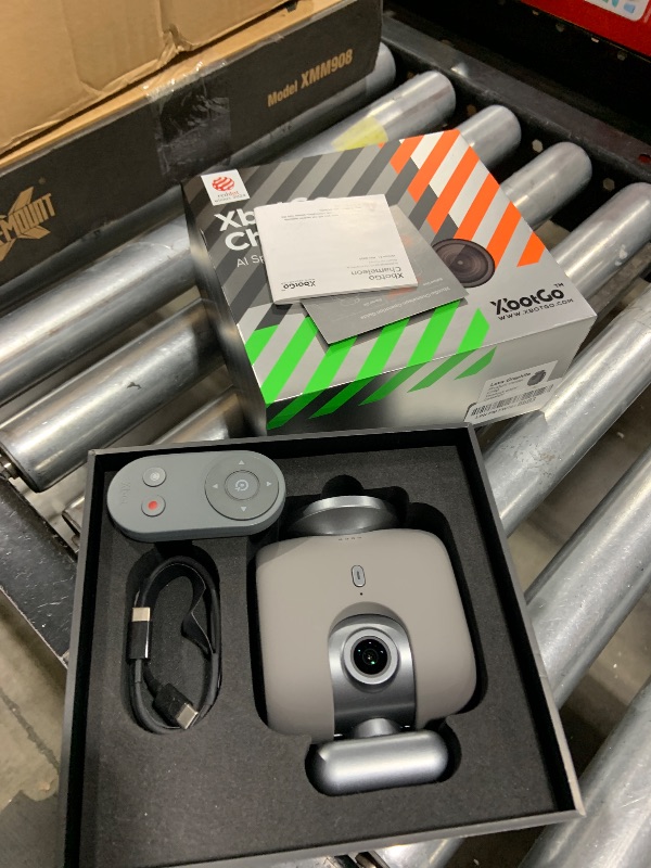 Photo 1 of XbotGo Chameleon AI Auto Sports Action Camera - 4K 60FPS Soccer Camera and Basketball Tracking Camera for Team Sports, Live Streaming, No Subscription, Works with iOS & Android (Lava Graphite)