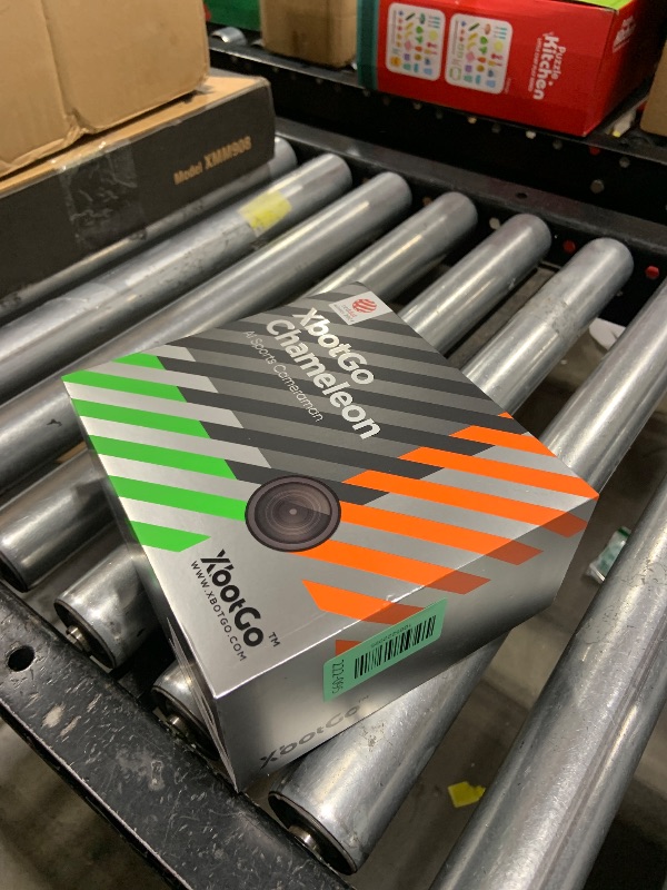 Photo 1 of XbotGo Chameleon AI Auto Sports Action Camera - 4K 60FPS Soccer Camera and Basketball Tracking Camera for Team Sports, Live Streaming, No Subscription, Works with iOS & Android (Lava Graphite)