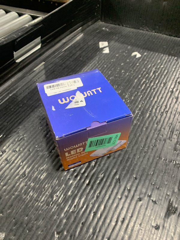 Photo 1 of wowatt Rechargeable Motion Sensor Stair Light, Whtie Automatic Lights with Magnetic Mount, Dimmable Step Lights Indoor for Stairway, Hallway, Kitchen, Bathroom(8 Packs)