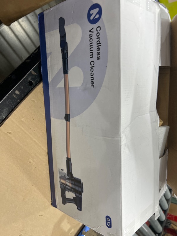 Photo 1 of NADALY Cordless Vacuum Cleaner, 500W 40KPA Stick Vacuum with 45min Runtime, Anti-Tangle Vacuum Cleaners for Home, 1.5L Dust Cup, Rechargeable Wireless Vacuum for Hardwood Floor Carpet Pet Hair