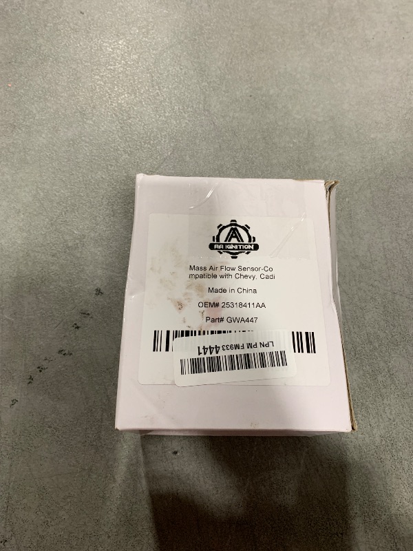 Photo 1 of Mass Air Flow Sensor - Compatible with Chevy, Cadillac, GMC & Other GM Vehicles - Silverado, Suburban, Tahoe, Yukon XL, Sierra, Escalade, ESV, 5.3L, 6.0L, 4.8 - Replaces 25168491, AF10043, 25318411