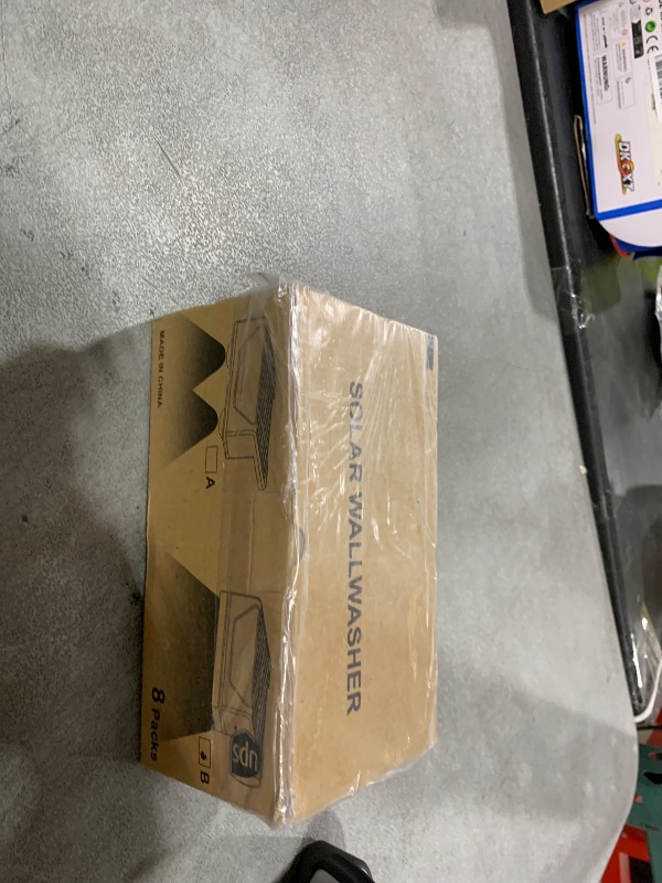 Photo 1 of Solar Fence Lights Outdoor - 3000/4000/6000K 3 Modes, IP44 Waterproof Fence Lights Solar Powered, Dusk to Dawn Solar Light for Outside, Backyard/Step/Patio/Deck/Stair Railings and Wall (8 pack)