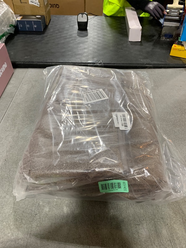 Photo 1 of PURRUGS Dirt Trapping Door Mat 34" x 59", Non-Slip Machine Washable Entry Rug, Dog Doormat, Indoor Front Door Mat, Super Absorbent Entryway Rug for Muddy Shoes & Paws, Grayish Brown