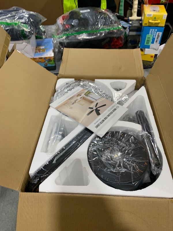 Photo 1 of NKPU 52inch Ceiling Fans with Lights, Low Profile Ceiling Fan with Light and Remote/App Control, 2 Downrods, DC Reversible Motor, Noiseless, Dimmable Brown Ceiling Fan for Bedroom Livingroom