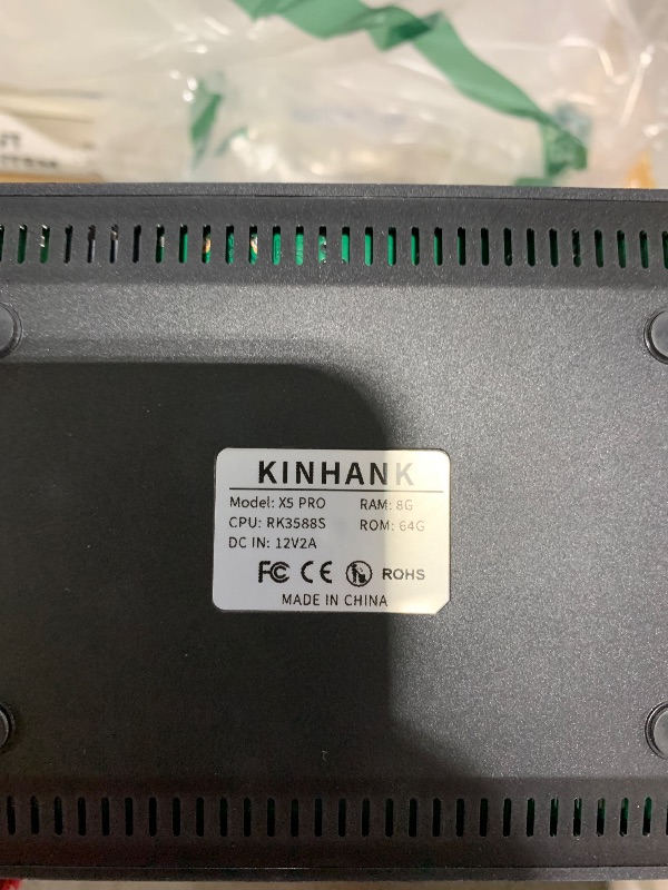 Photo 1 of Kinhank Super Console X5 PRO with 16000+ Games, Retro Game Console with Rockchip RK3588S Processor, 8K UHD TV Output, Bluetooth 5.0, Dual Wireless Controllers, SATA 3.1 Support & Game/TV Mode