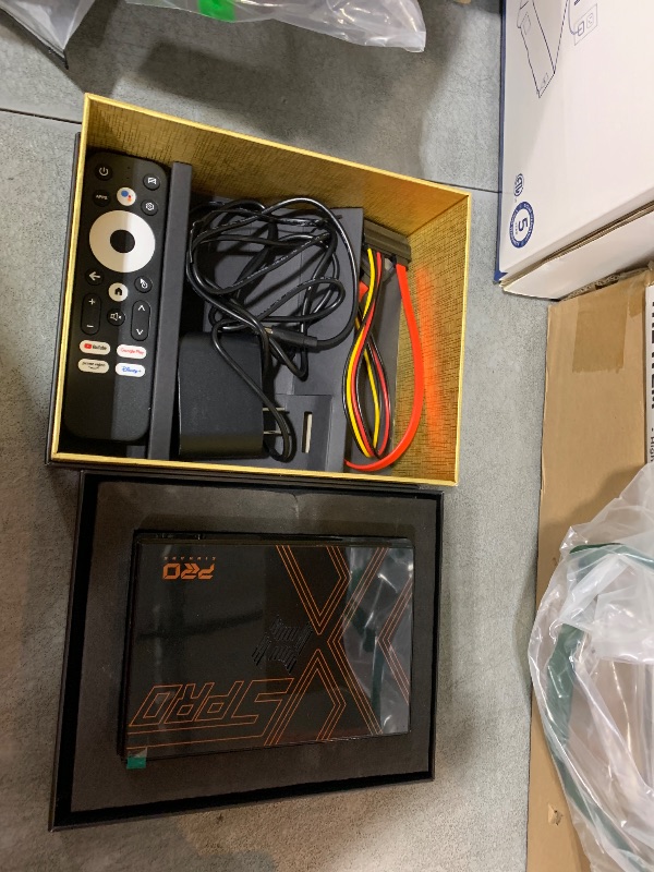 Photo 1 of Kinhank Super Console X5 PRO with 16000+ Games, Retro Game Console with Rockchip RK3588S Processor, 8K UHD TV Output, Bluetooth 5.0, Dual Wireless Controllers, SATA 3.1 Support & Game/TV Mode