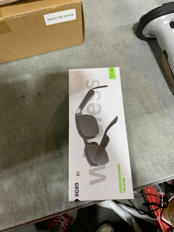 Photo 1 of Smart Glasses with AI Translator, V6.0 Bluetooth Glasses with 150+ Translation, Smart Sunglasses for Men & Woman, UV Protection, IPX5 Waterproof,120H Ultra-Long Standby, Hands-Free Music & Calls