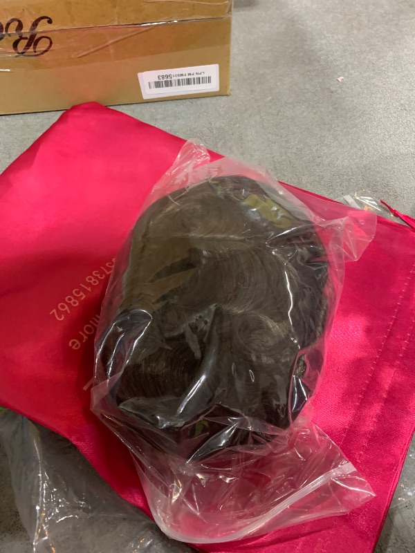 Photo 1 of Toupee Hair Piece for Men Indian Remy Human Hair Monofilament Top Lace Front Mens Hairpiece Hair Replacement System with Pu around Male Toupee Peluquines Para Hombre 6x8 Inch #6 Medium Light Brown