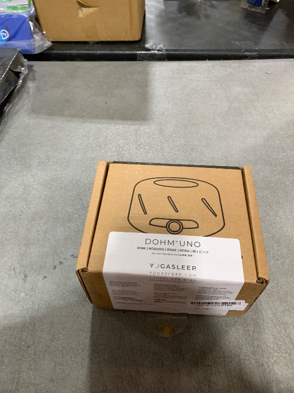 Photo 1 of Yogasleep Dohm Uno White Noise Sound Machine, Real Fan Inside for Non-Looping White Noise, Sleep Aid, Office Privacy & Meditation for Adults & Baby, Registry Gift (Pink)