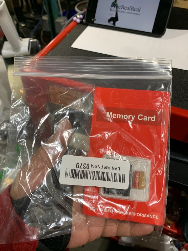 Photo 1 of  TF Card 8GB with Adapter, High Speed Memory Card, UHS-I C10 A1 Memory TF Card for Tablet/Mobile Phone/Camera/Car Audio/Game Console (TF162 Red Gold 8GB)