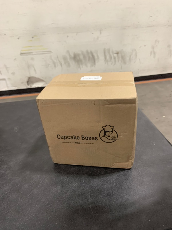 Photo 1 of (6 Count x 40 Sets) Stackable Cupcake Containers with 240 Pack Liners, Plastic Cupcakes Boxes Holders for 6 cakes, High Tall Dome Lid Cupcakes Carrier, Clear Cupcake Trays/Containers/Holders