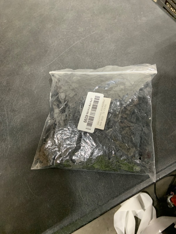 Photo 1 of 1000Pcs 7-inch Hang Tag String, Nylon Snap Lock Pin Loop Fastener Hook Ties for Clothes Tags, Price Tags, Shoes Snap Lock, Luggage Label, Easy and Fast to Attach(Black)