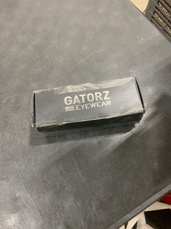 Photo 1 of Gatorz Eyewear, Magnum Model, Aluminum Frame Sunglasses - Black/Smoked Polarized Lens w/Blue Mirror Polarized Lens - GZ-01-022