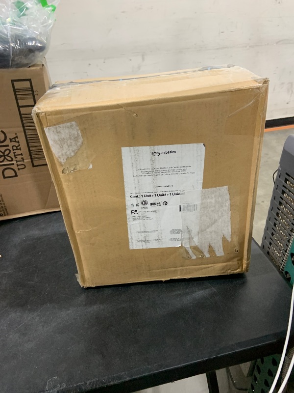 Photo 1 of Amazon Basics Cross Cut Paper and Credit Card Shredder, 12 Sheet (New Model), Black