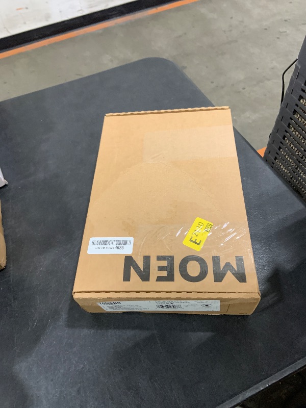 Photo 1 of Moen Voss Brushed Nickel Two-Handle Wall Mount Bathroom Faucet Trim Kit, Valve Required, T6906BN