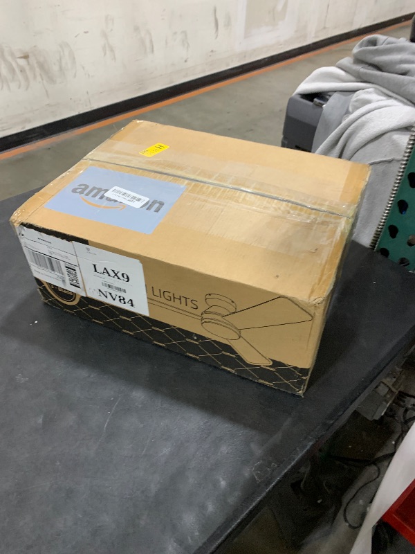 Photo 1 of 42 Inch Ceiling Fans with Lights, Remote Control, 3CCT, Dimmable&Adjustable Wind Speed, Timer Function, Reversible, Quiet, Energy-Saving Ceiling Fan with Light for Bedroom, Living Room Indoor/Outdoor