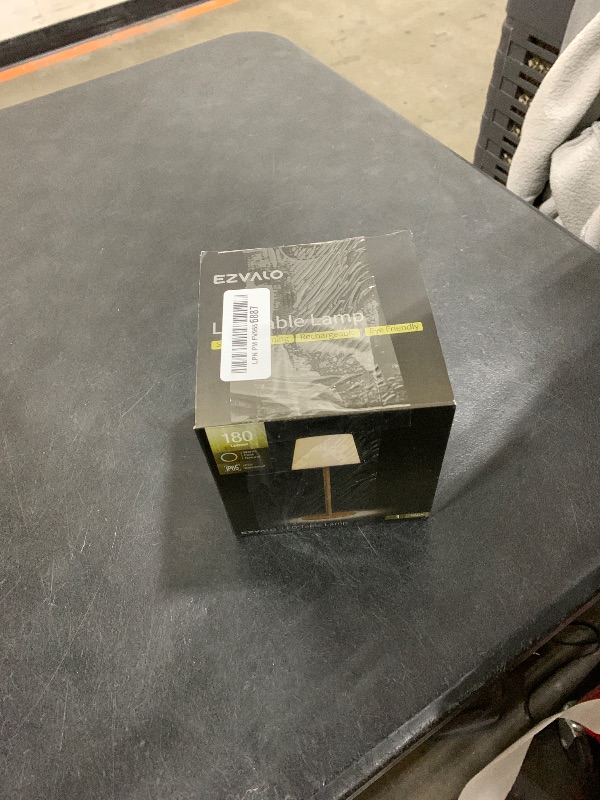 Photo 1 of EZVALO IP65 Waterproof Shower Table Lamp for Bathroom, Cordless Rechargeable Bath Light with 4500mAh Battery – Soft 360° Glow for Bathtub, Night Shower & Relaxing Routines