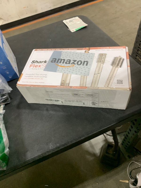 Photo 1 of Shark HD430 FlexStyle Air Styling & Drying System, Powerful Hair Dryer Brush & Multi-Styler with Auto-Wrap Curlers, Paddle Brush, Oval Brush, Concentrator Attachment, Stone