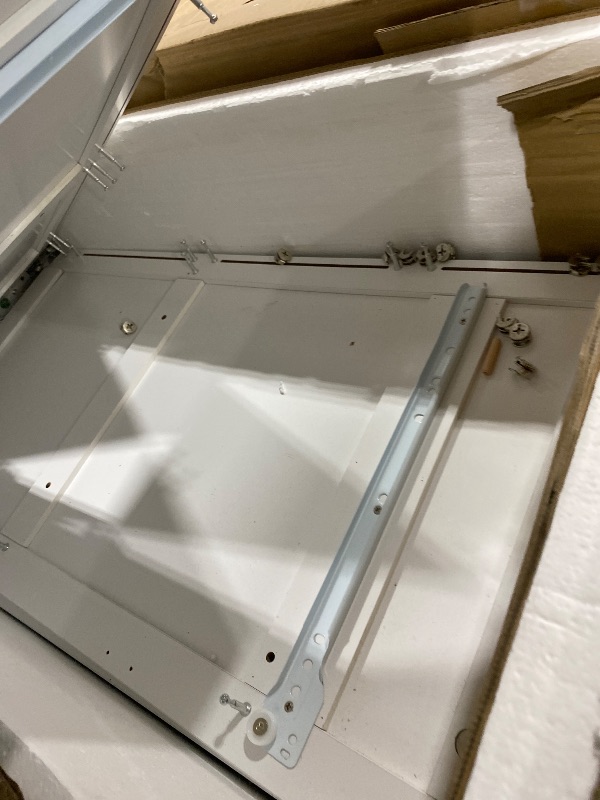 Photo 1 of WHITE KITCHEN CABINET UNKNOWN SIZE/MODEL 