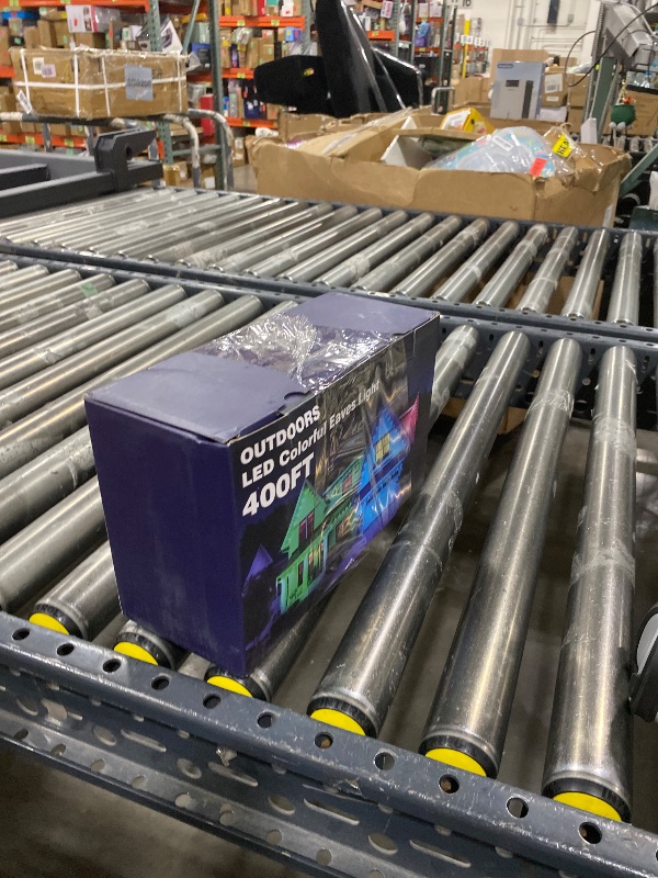 Photo 1 of CETELUMA 400Ft Permanent Outdoor Lights for House Waterproof, IP67 LED Eave Lights with App/Remote Control, Outdoor Permanent led Lighting for House Roof Decor,Christmas,Party,All Holiday and Daily