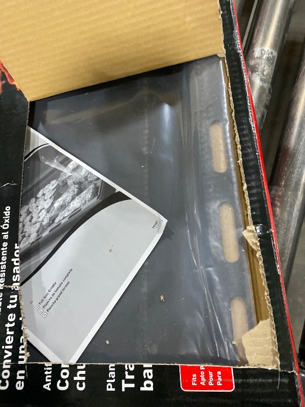 Photo 1 of Weber Rust-Resistant Outdoor Griddle Insert for Genesis 400 Series Gas Grills, Full-Size