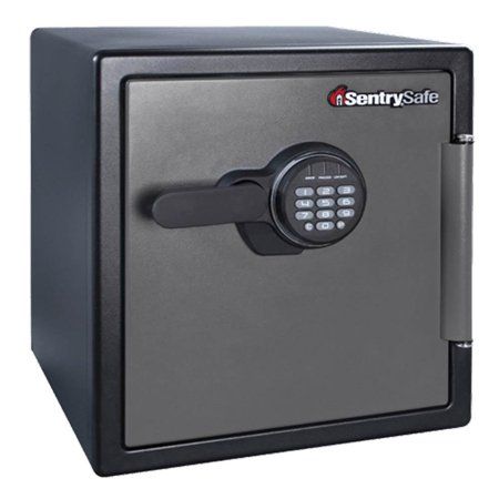 Photo 1 of SentrySafe SFW123ES Fire-Resistant and Water-Resistant Safe with Digital Keypad Lock 1.23 Cu. Ft