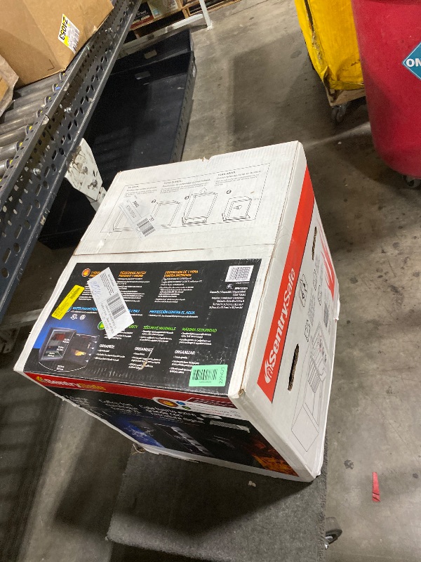 Photo 1 of SentrySafe SFW123ES Fire-Resistant and Water-Resistant Safe with Digital Keypad Lock 1.23 Cu. Ft