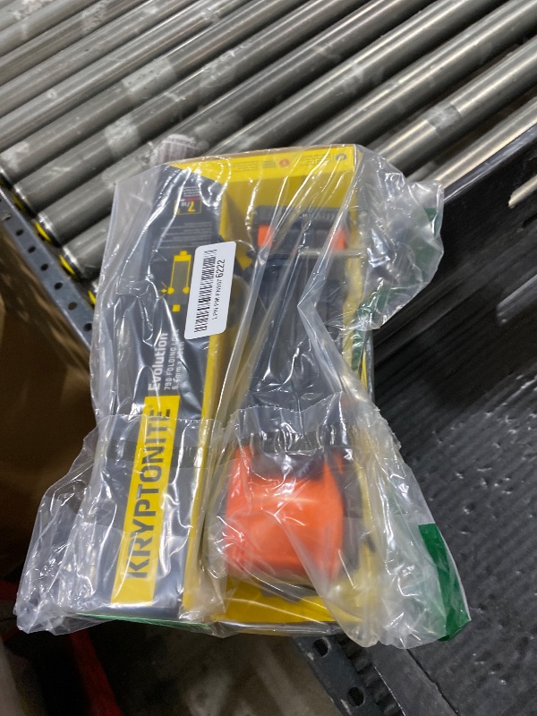 Photo 1 of Kryptonite Evolution 790 Folding Bike Lock, Compact Lightweight High Security Anti-Theft Foldable Bicycle Lock with 2 Keys and Mount for E-Bikes Scooter Road Mountain Bikes, 90cm (35 in) Orange