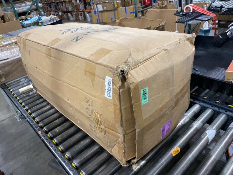 Photo 1 of ZINUS 12 Inch True Support Hybrid Mattress [New Version], King, Fiberglass Free, Medium Feel, Motion Isolation, Certified Safe Foams & Fabric, Mattress in A Box