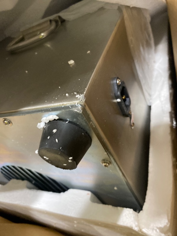 Photo 1 of VEVOR Food Processor & Vegetable Chopper, 10.6 Quart Food-Grade Stainless Steel Food Processor Chopper with 2 Extra S-Curve Blades, Idea for Chopping Vegetables, Fruit, Grains, Nuts