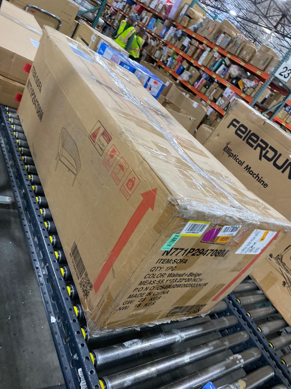 Photo 1 of Deborah Mid-Century Fabric Settee