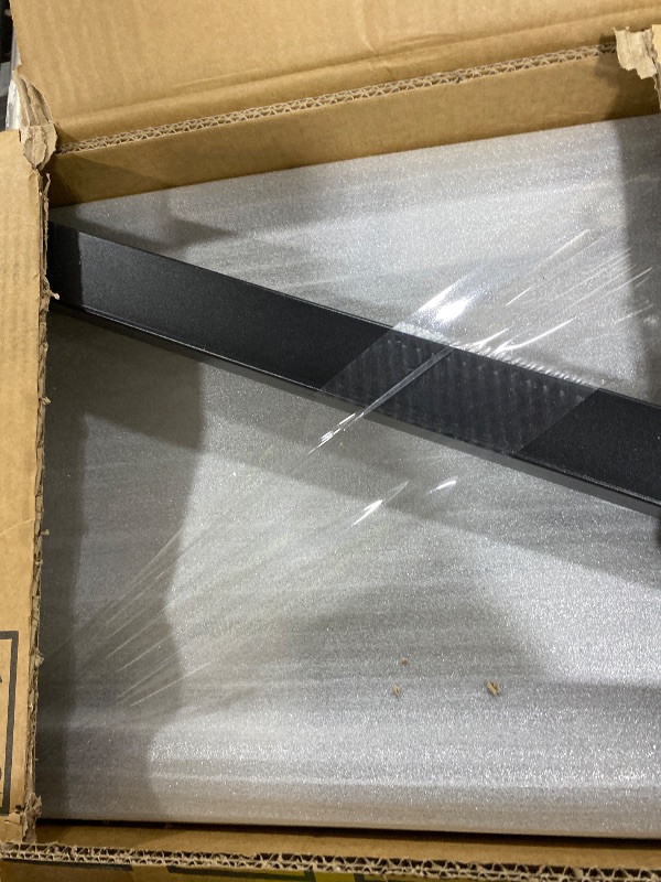 Photo 1 of Twin XL Over Queen Size Bunk Bed with Storage Shelves and LED Lights,Heavy Duty Adult Bunk Beds with Angled Ladder,Metal Queen Bunk Bed,Black