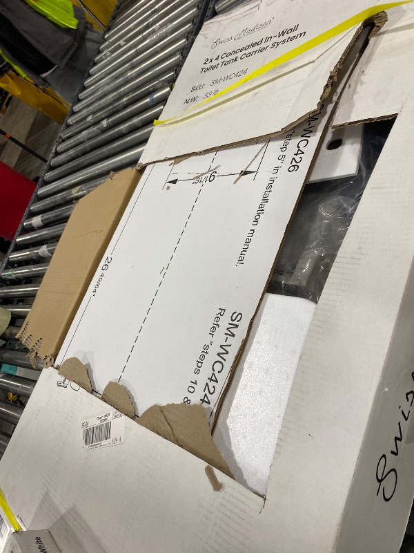 Photo 1 of Swiss Madison Well Made Forever SM-WC424 Toilet Tank Carrier, For 2 x 4 Residential Studs, White