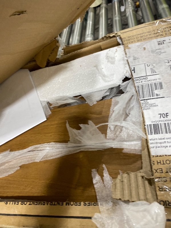 Photo 1 of Max & Lily Bunk Bed Twin Over Full Size with Ladder, Solid Wood Platform Bed Frame with Ladder for Kids, 14" Safety Guardrails, Easy Assembly, No Box Spring Needed, Pecan