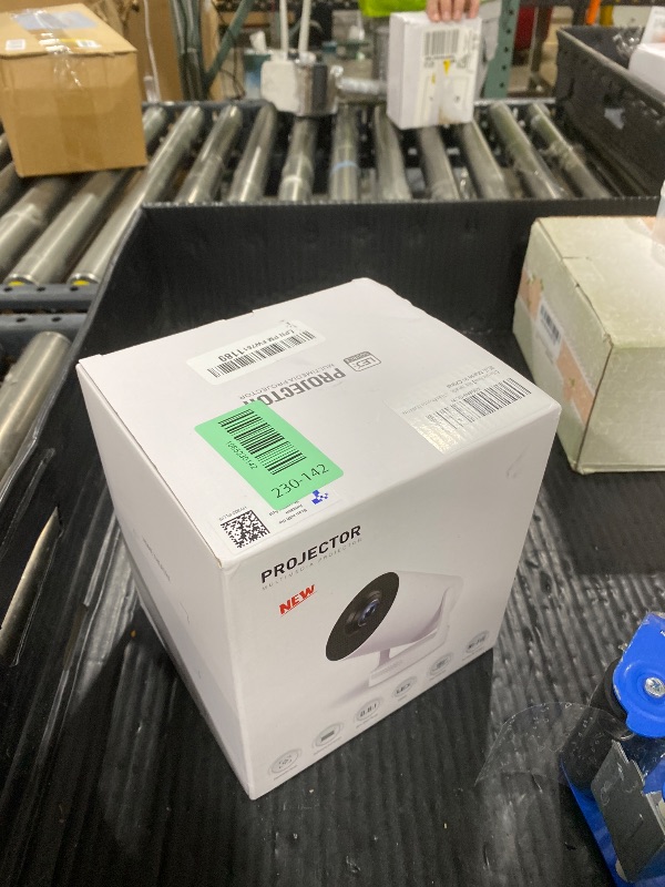 Photo 1 of [Electric Focus]Mini Portable Projector with 4K Support, Bluetooth 5.4 WIFI6, 5watt Sound Base Speaker, 260 ANSI, Android 11, 210° Rotation , Auto Keystone Correction Video Projector HY300 PLUS