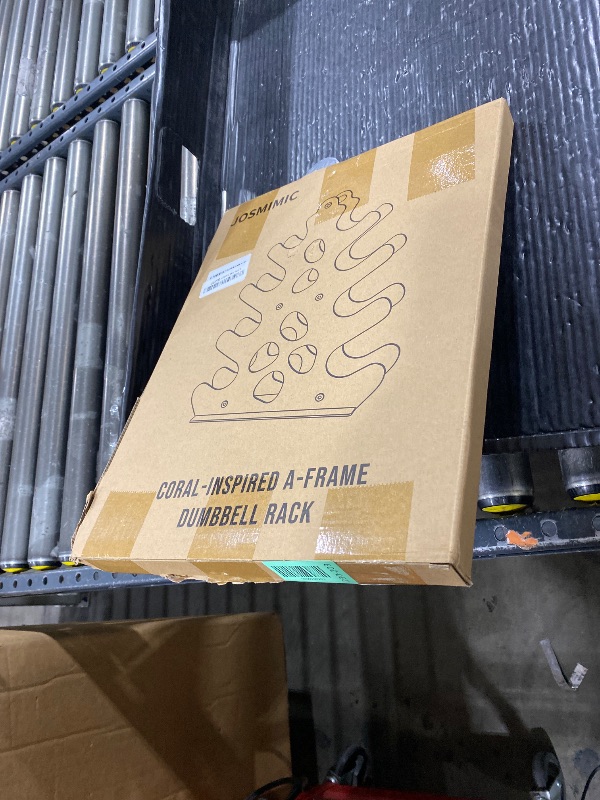 Photo 1 of 4-Tier Dumbbell Rack Only for Home Gym Women Dumbbell Holder with Handle Weight Racks For Free Weights Dumbbell Tower (Dumbbells Not Included)