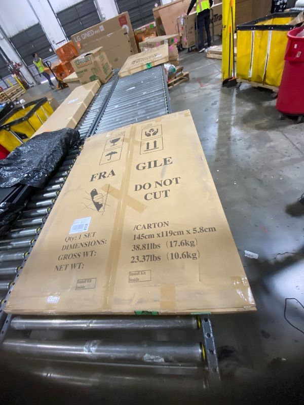 Photo 1 of XBoard Extra Large Magnetic Whiteboard 96 x 48 Inch, Giant Foldable Dry Erase White Board with Aluminium Frame & Marker Tray 8' x 4' | Wall Mounted Tri Folding Message Presentation Boardx0033zpcsp
