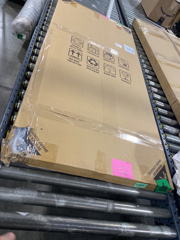 Photo 1 of Lumizone Extra Tall Cat Gate 61.02" High Pressure Mounted Extra Wide 2025 New (17 Sizes) 1.37" Gap No Drilling Auto-Close One-Handed Operation Tall Pet Gate for Dogs(Black, 61.02" H x 29.92"-34.24" W)