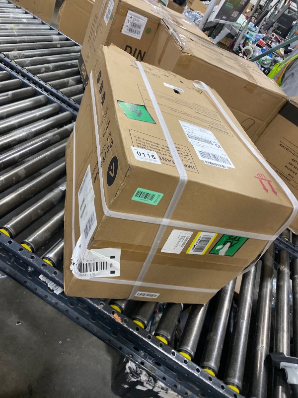 Photo 1 of 10,000 BTU Portable Air Conditioner with Remote Control - Quiet AC Unit for Cooling, Dehumidifier & Fan Modes, Ideal for Rooms up to 450 Sq. Ft,24-Hour Timer,White