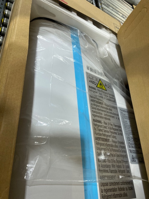 Photo 1 of 10,000 BTU Portable Air Conditioner with Remote Control - Quiet AC Unit for Cooling, Dehumidifier & Fan Modes, Ideal for Rooms up to 450 Sq. Ft,24-Hour Timer,White