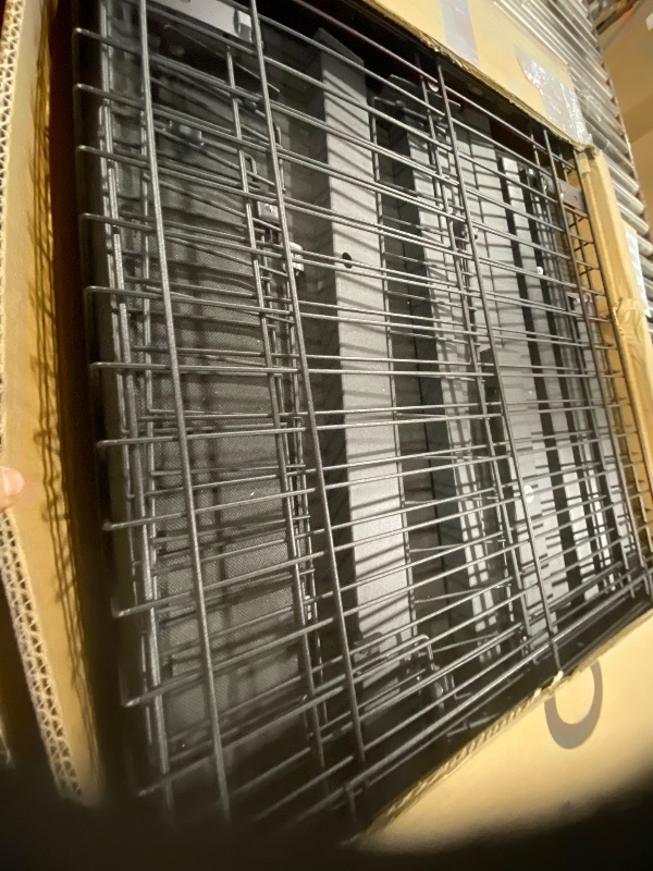 Photo 1 of WEEWAY Full Size Platform Bed Frame with 4 Storage Drawers, Diamond-Stitch Button Tufted Headboard, Sturdy Wooden Slat Mattress Foundation, No Box Spring Needed, Easy Assembly, Dark Grey