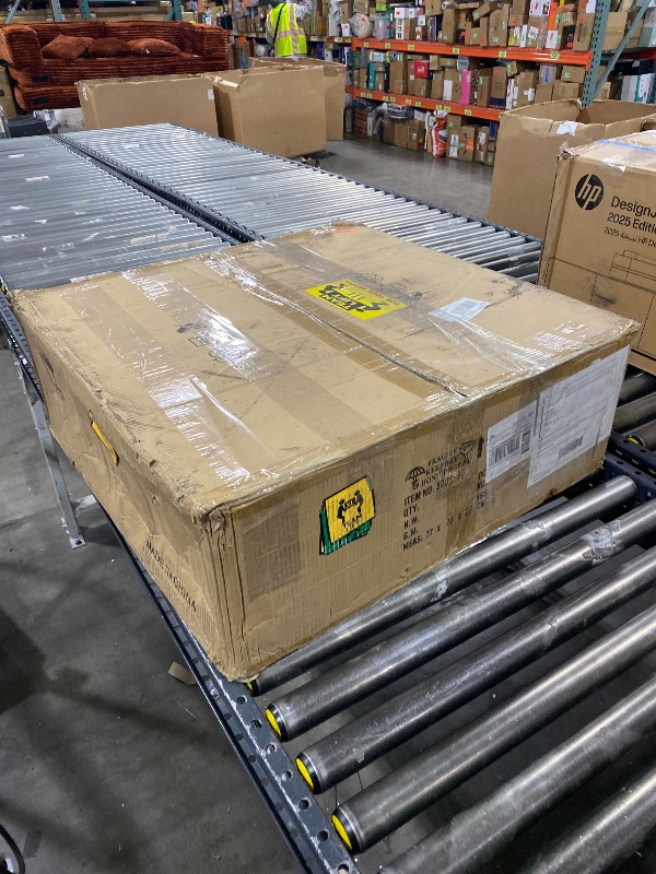 Photo 1 of HAIXIANG LED Chandelier Modern Glam Crystal High Ceiling Chandeliers Remote Dimmable Light 196 Inch Long Lights Fixtures Adjustable Lighting 36-Lights Silver