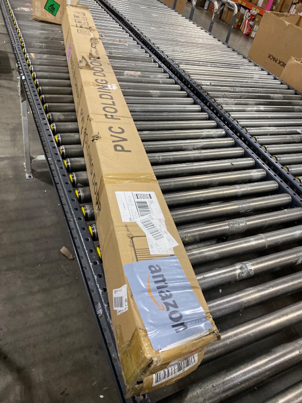 Photo 1 of CCBOYSHARDWARE 42X80in PVC Accordion Door Interior,Sliding Folding Doors with Lock,Divider Door with Simple Installation and Hardware,White