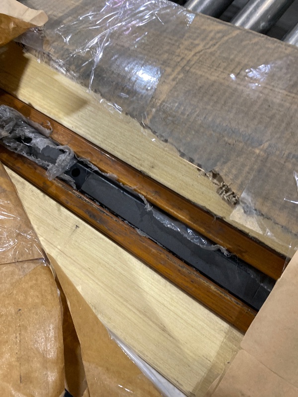 Photo 1 of Zinus Ellie 14 Inch King Bamboo Platform Bed Frame, Wood Slat Support, No Box Spring Needed, Easy Assembly, Brown